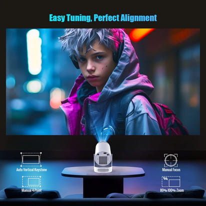 Cinematic Projector Portable Home Theater™